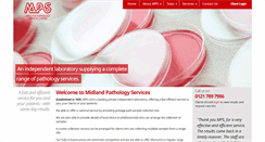 Desktop Screenshot of midlandpathologyservices.co.uk